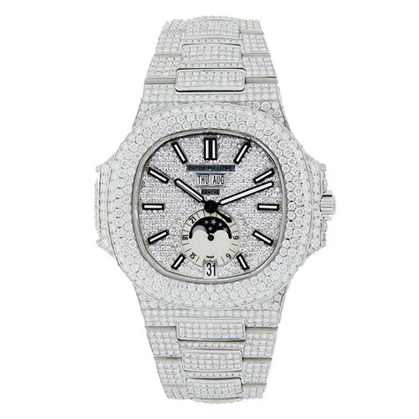 iced out patek philippe fake|patek philippe diamond bezel.